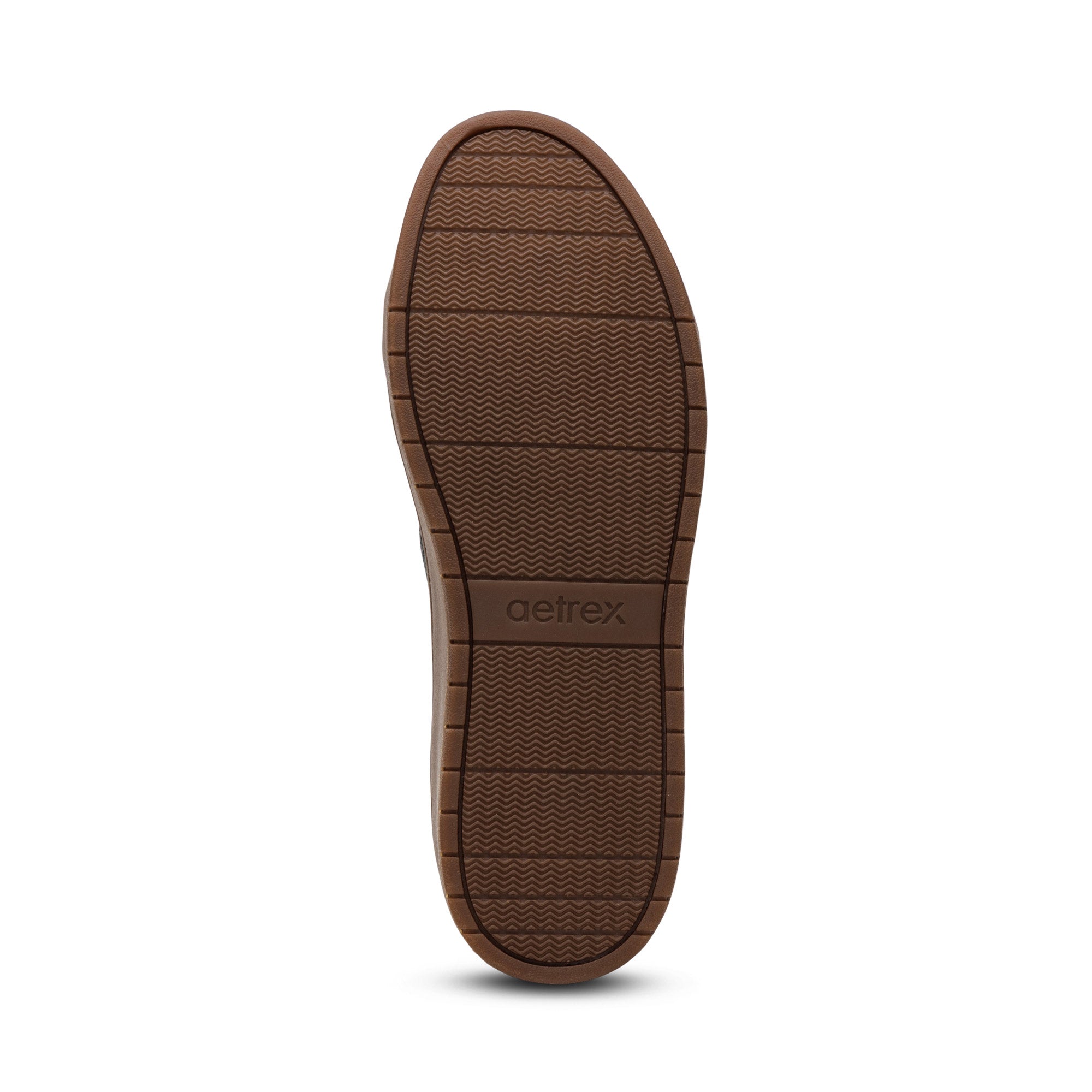Michaela Lace-Up Sneaker Bottom Angle #color_black/brown