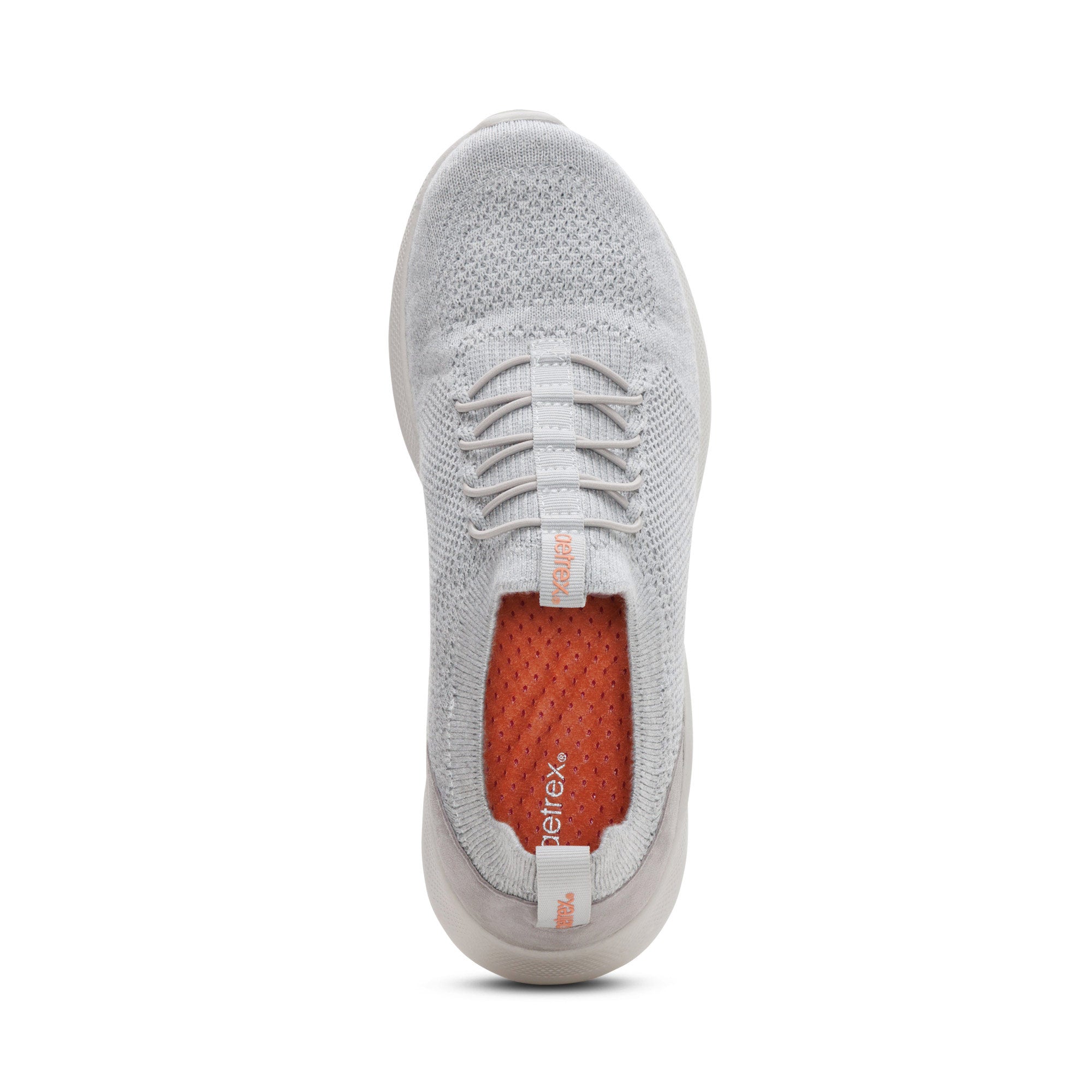 Kinsley Arch Support Sneaker Top Angle #color_light grey