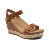 cognac leather