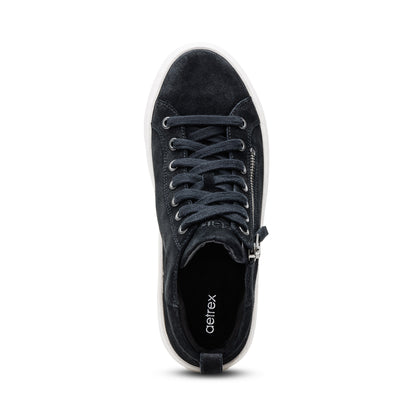 Gianna Arch Support Platform Sneaker #color_black