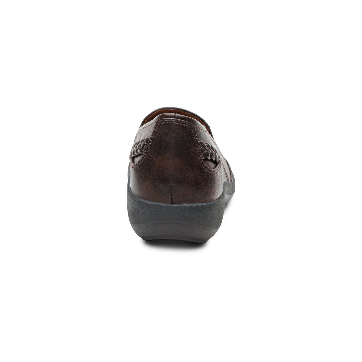 Aetrex CH902M Mens 11 Brown Leather Orthotic Dress Shoes Arch Support Comfort Drew Arch Support Sneaker - Tan – aetrex main image 2