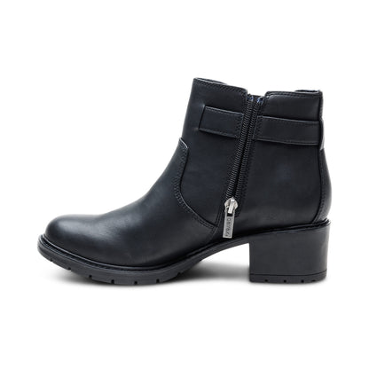 Layla Size Zip Boot  #color_black