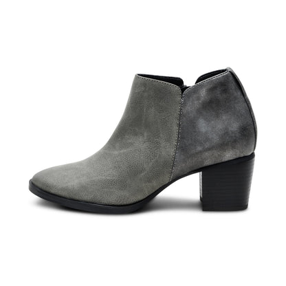 Victoria Short Bootie #color_charcoal