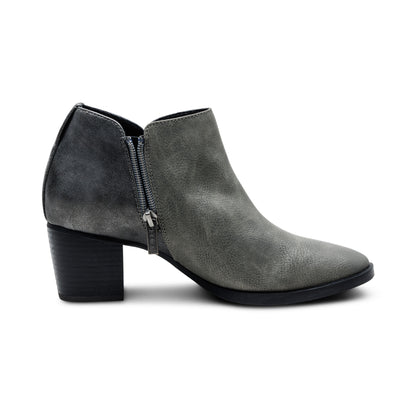 Victoria Short Bootie #color_charcoal