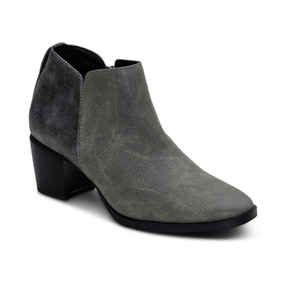 Victoria Short Bootie #color_charcoal