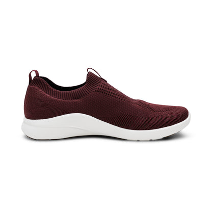 Felicity Knit Slip-On Sneaker #color_burgundy