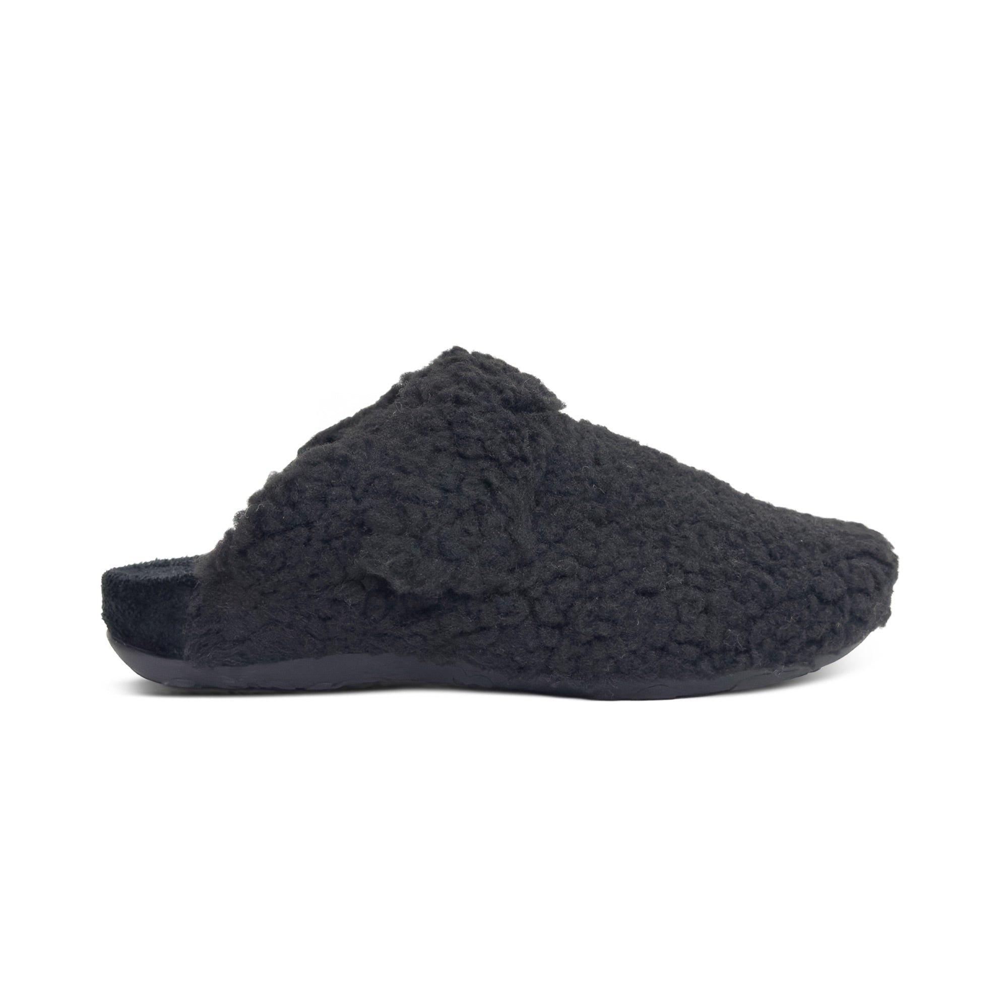 Mia Arch Support Slipper right Angle #color_black