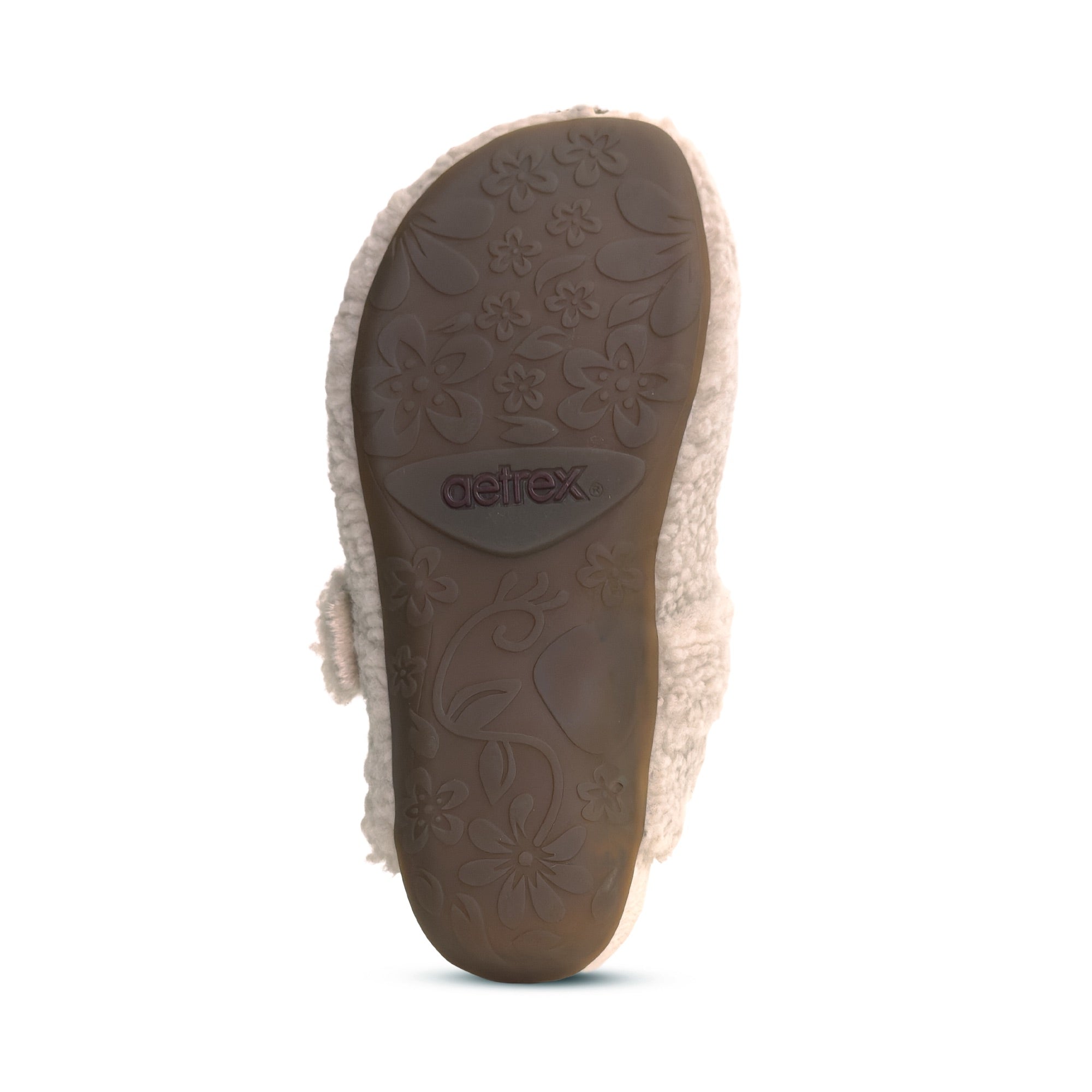 Mia Arch Support Slipper bottom Angle #color_tan