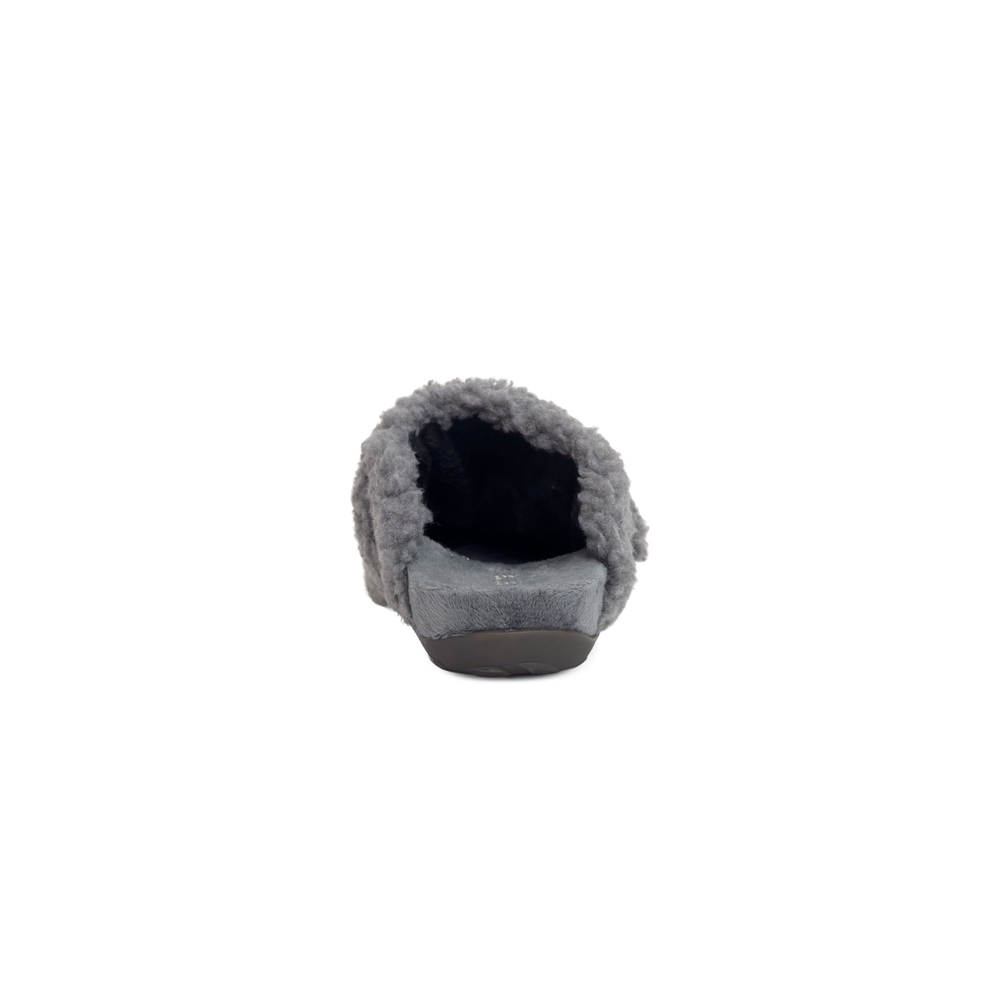 Mia Arch Support Slipper rear Angle #color_charcoal