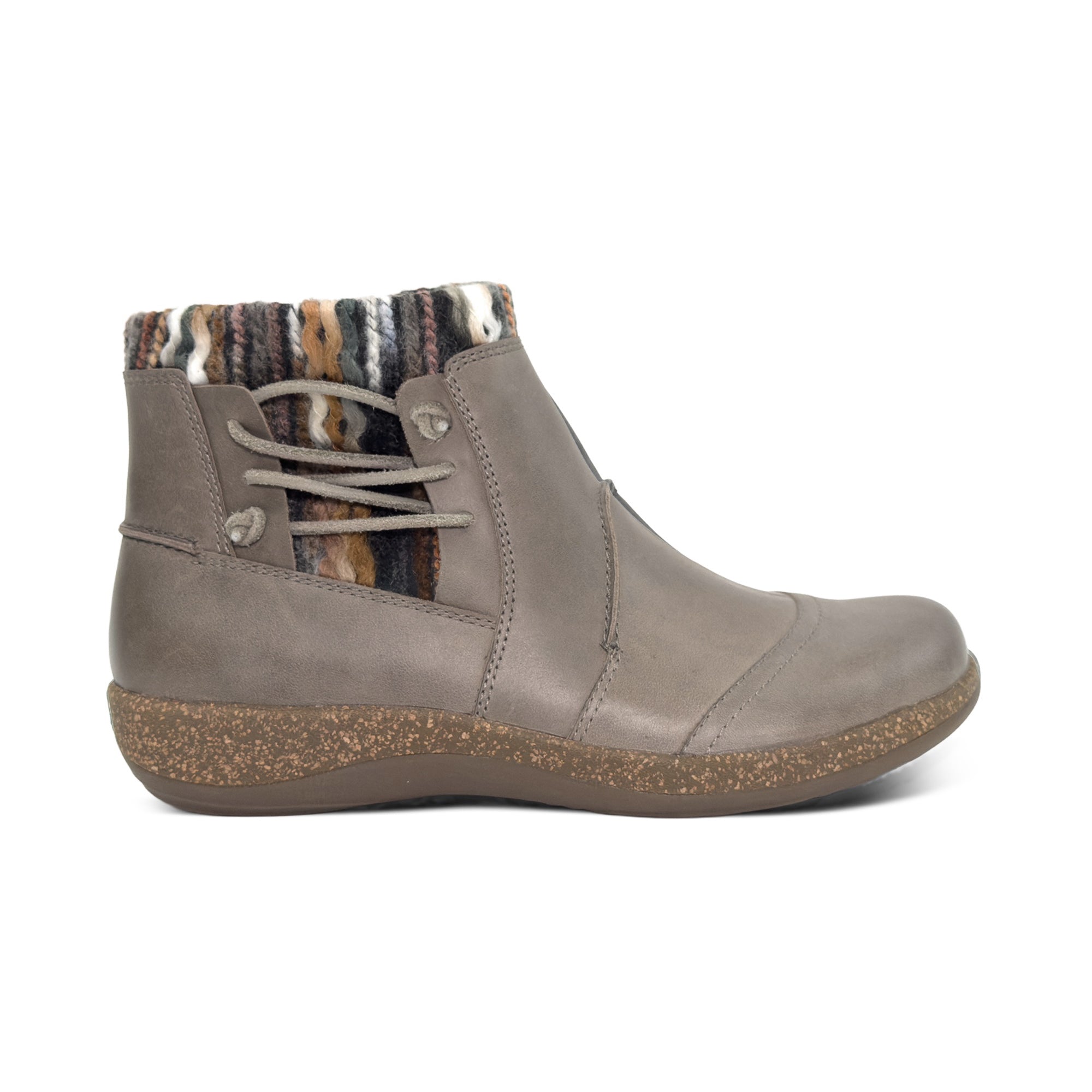 Cammie Arch Support Sweater Boot - Charcoal – aetrex
