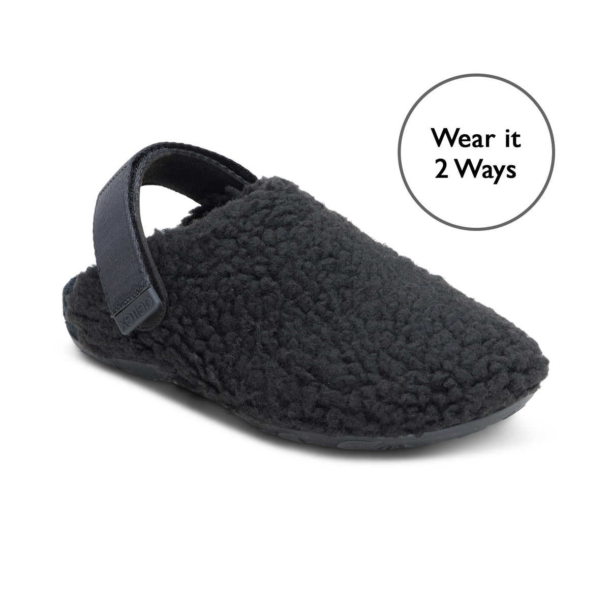 NEW AETREX unisex millie slippers in black Women main image 4