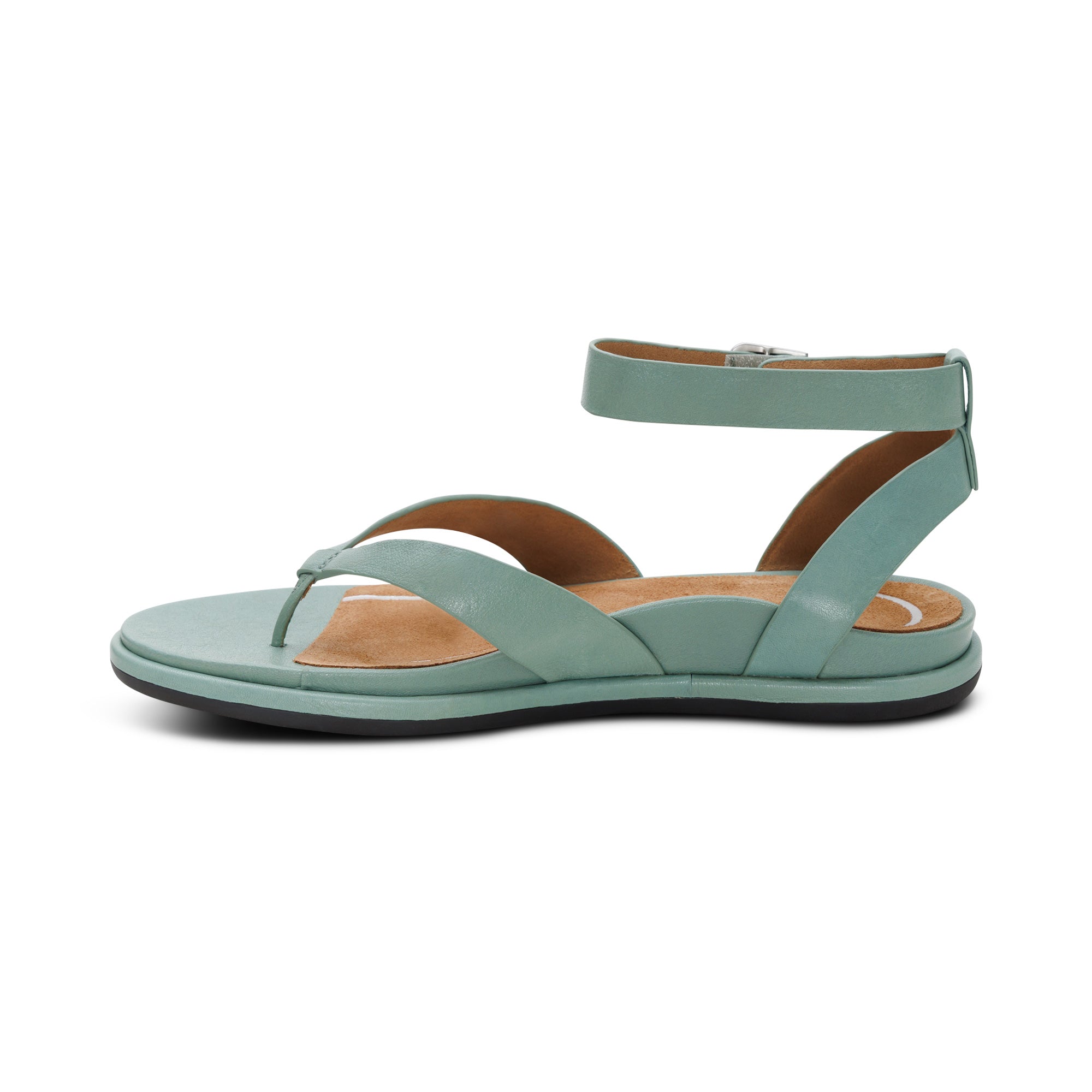 Kendall Arch Support Thong Sandal  #color_sage