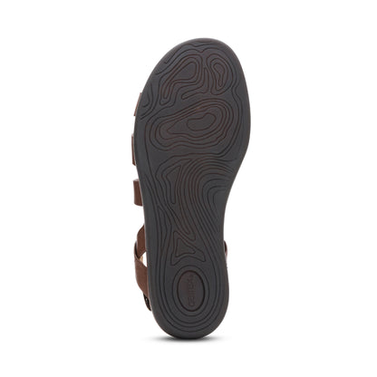 Piper Arch Support Strap Sandal #color_coffee