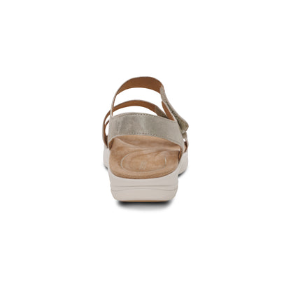 Savannah Adjustable Quarter Strap Sandal #color_champagne