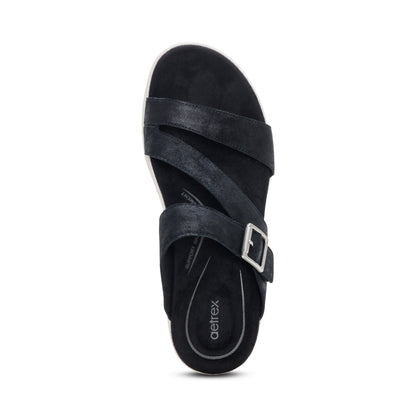 Jenny Adjustable Slide Sandal #color_black