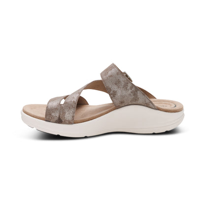 Jenny Adjustable Slide Sandal #color_taupe