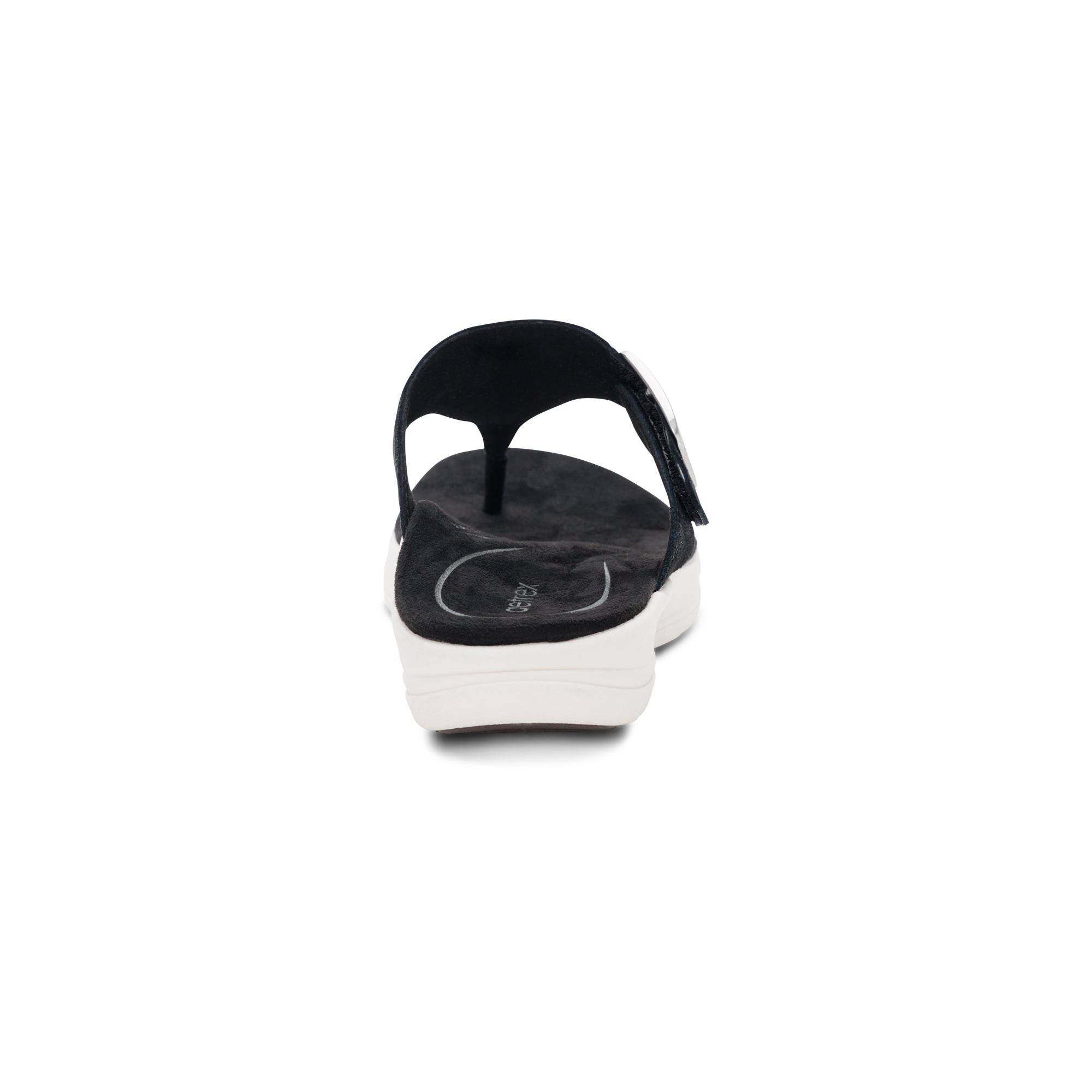 Donna Adjustable Thong Sandal #color_black