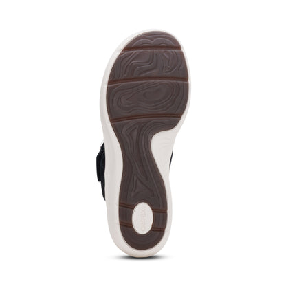 Donna Adjustable Thong Sandal #color_black