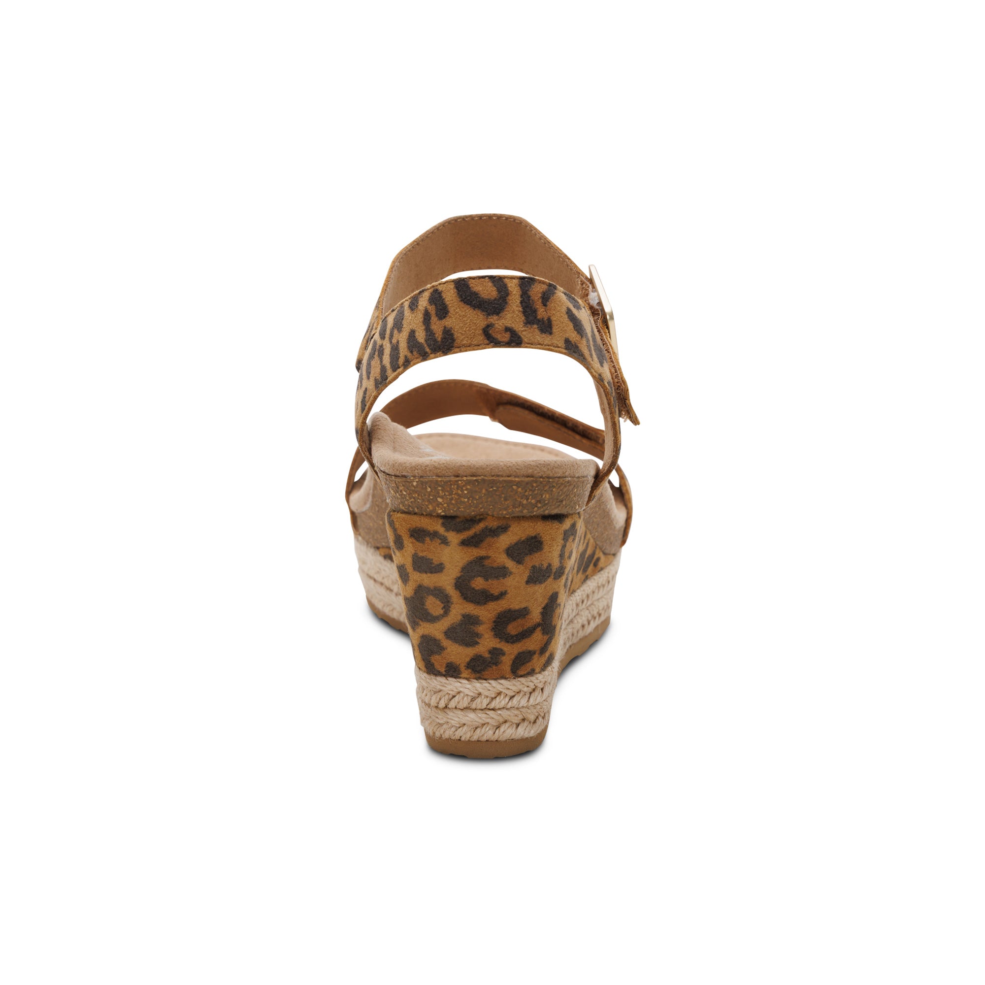 Sydney Quarter Strap Espadrille Wedge #color_leopard