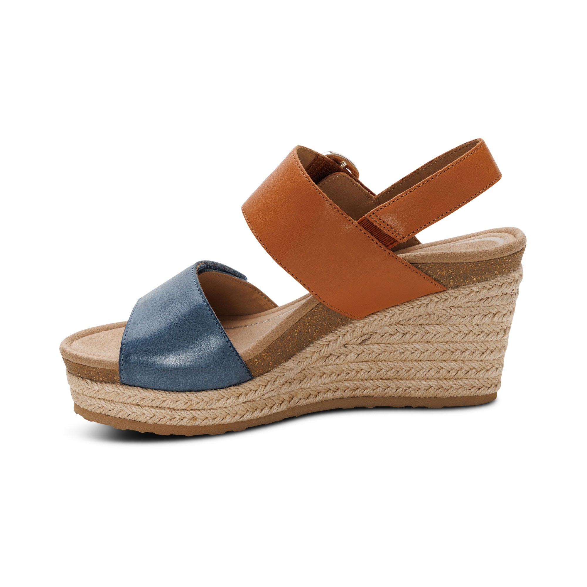 Ashley Arch Support Wedge #color_hazy blue multi