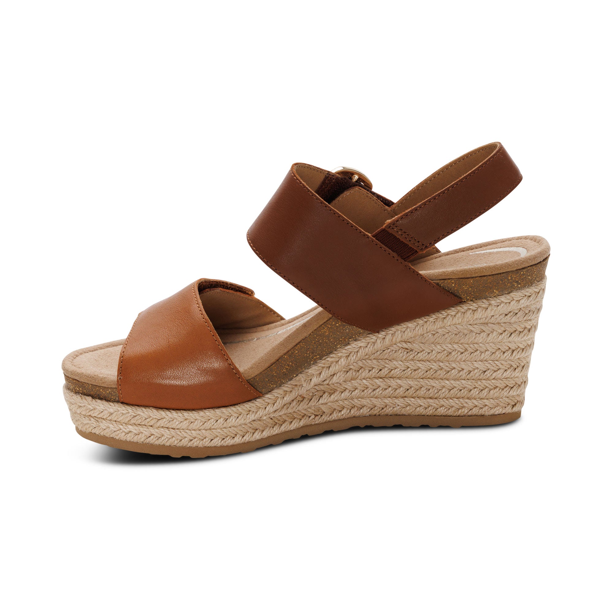 アンクル Ashley Arch Support Wedge - Coffee Multi – aetrex
