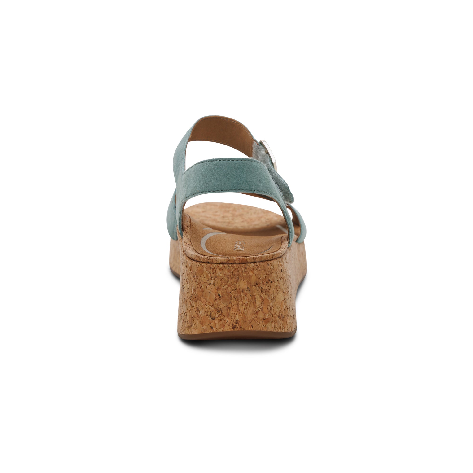 Flora Adjustable Quarter Strap Wedge  #color_sage