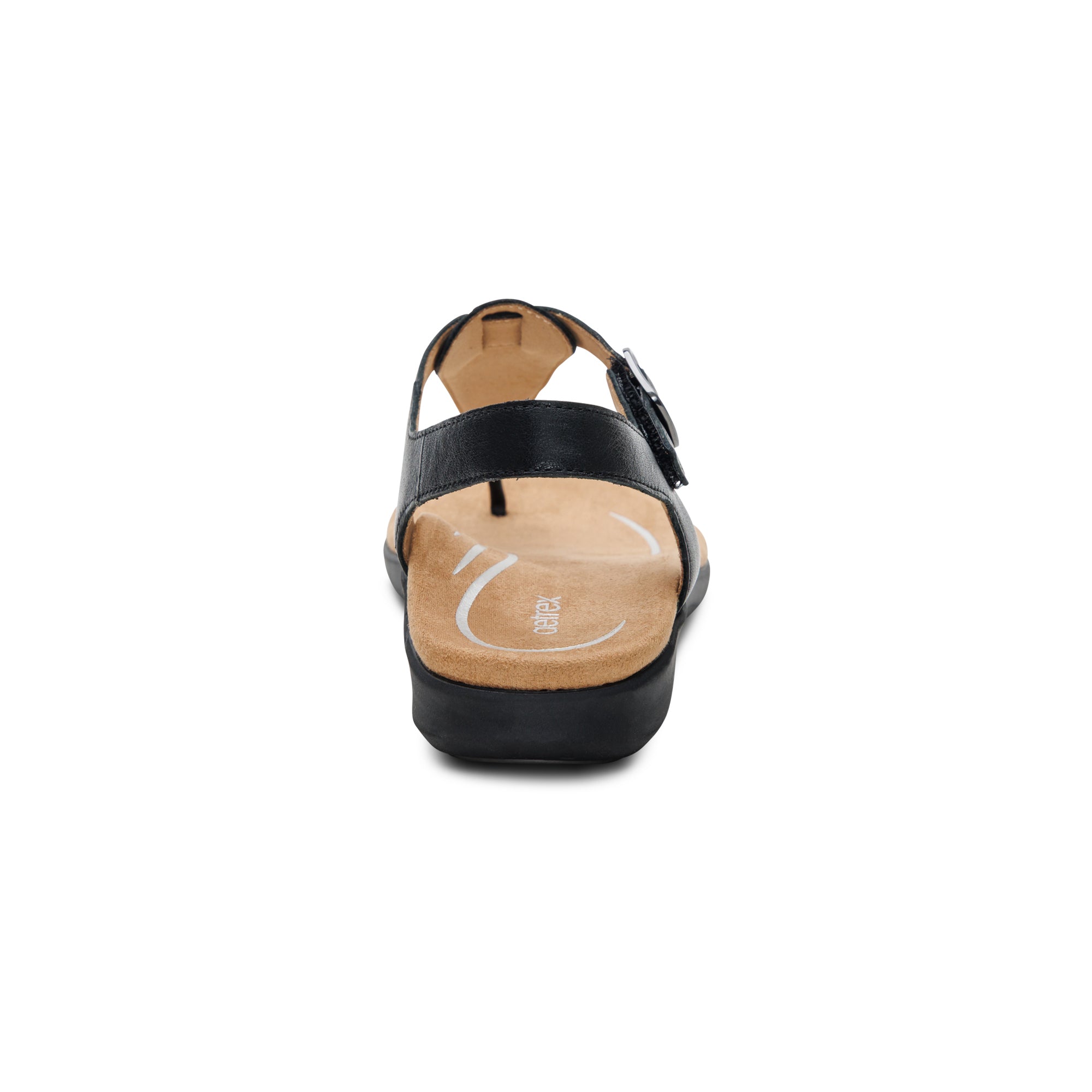 Tracey Adjustable Thong Sandal - Black – aetrex