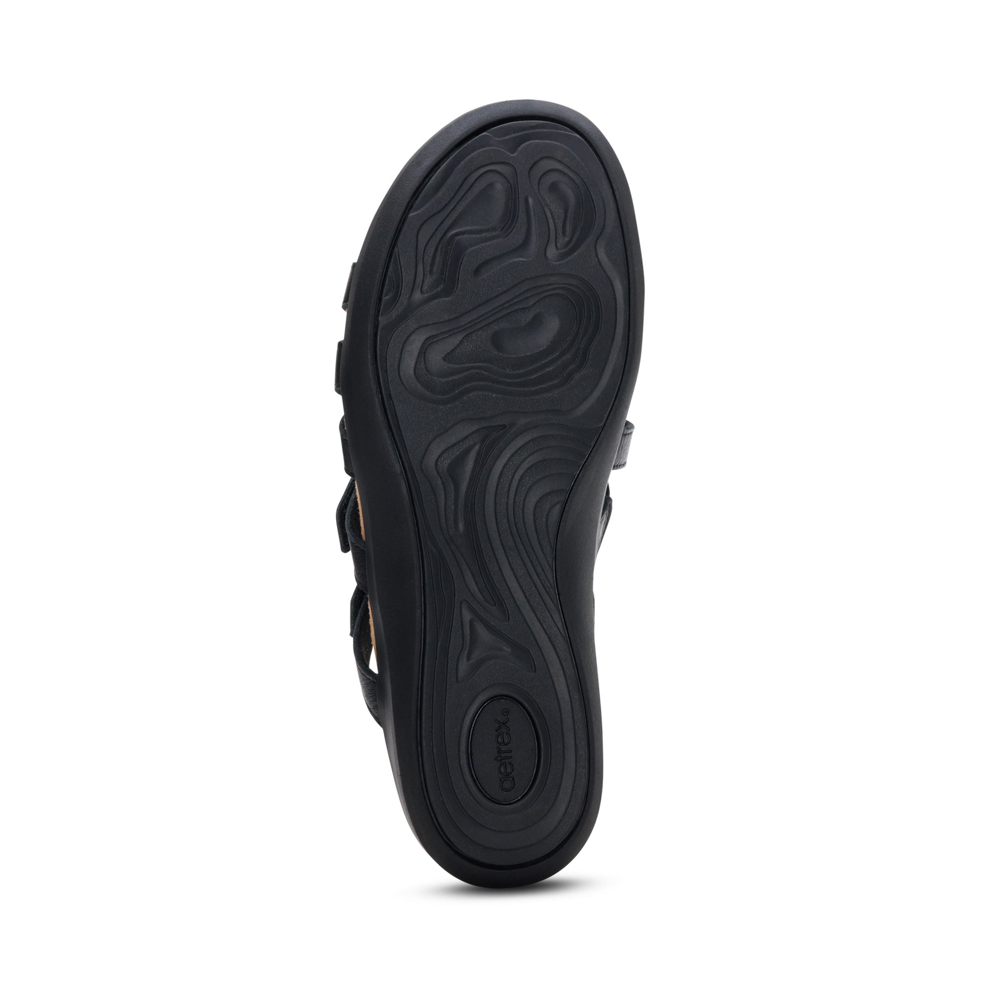 Kasey Adjustable Slide Sandal #color_black