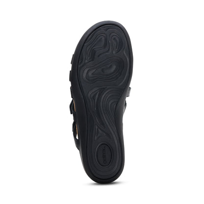 Kasey Adjustable Slide Sandal #color_black