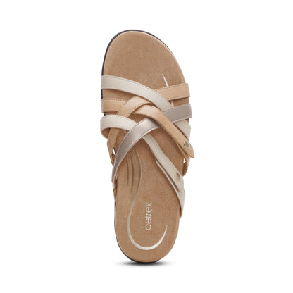 Kasey Adjustable Slide Sandal #color_off white