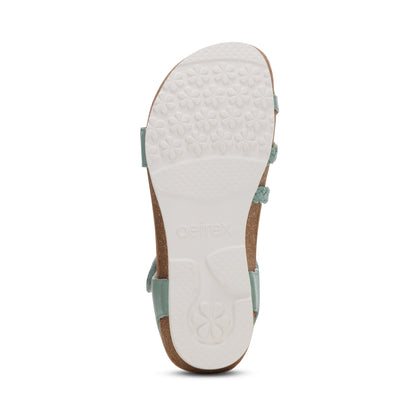 Jillian Braided Quarter Strap Sandal #color_sage