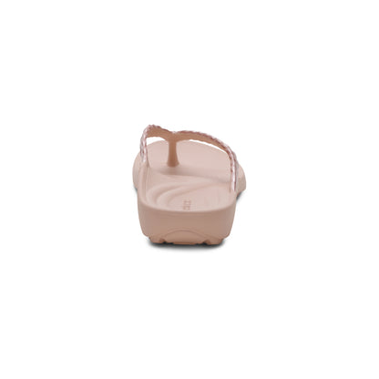 Vicki Braided Thong Sandal #color_light pink gloss