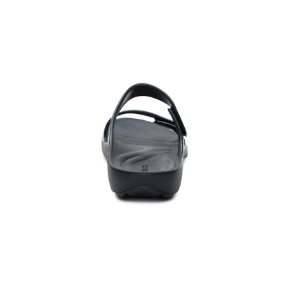 Kaia Two Band Slide #color_black gloss