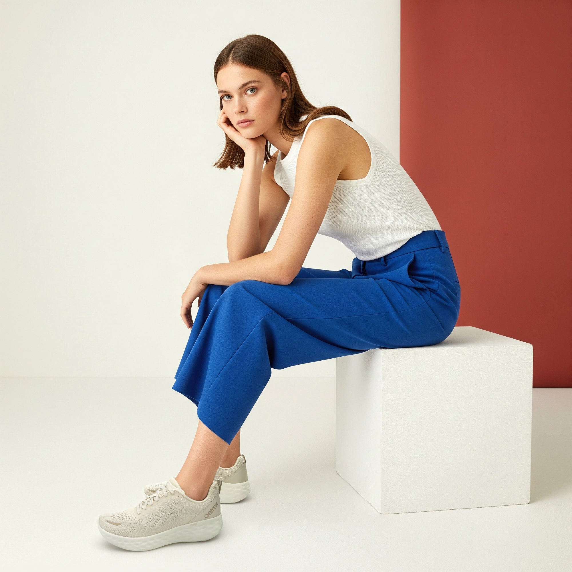 Danika Arch Support Sneaker #color_ivory