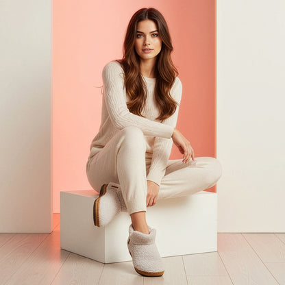 Malina Arch Support Slipper Lifestyle #color_tan