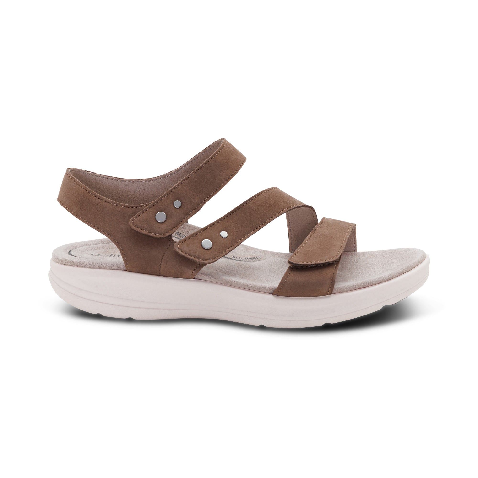 Savannah Adjustable Quarter Strap Sandal #color_taupe