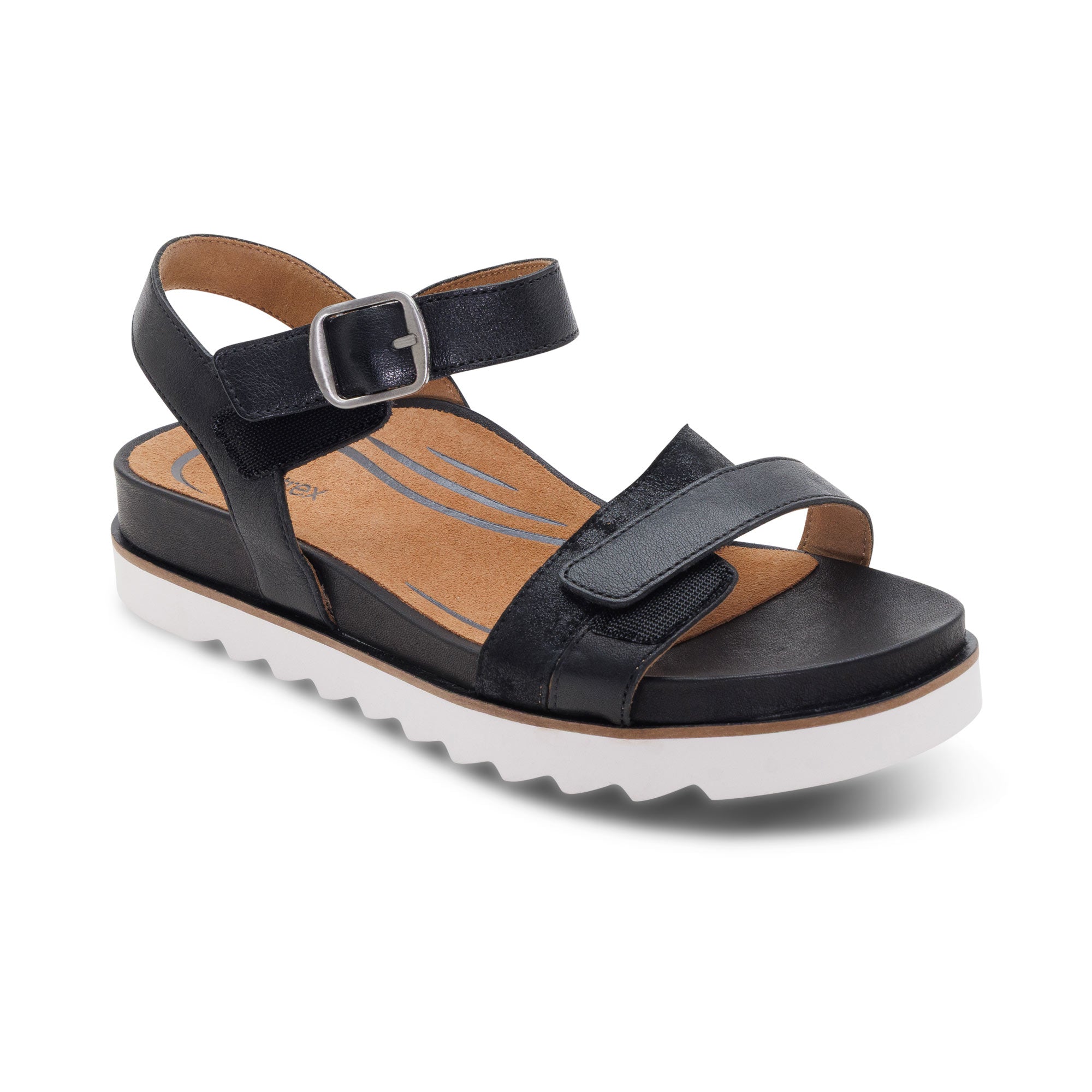 Cass Arch Support Sandal - Black – aetrex