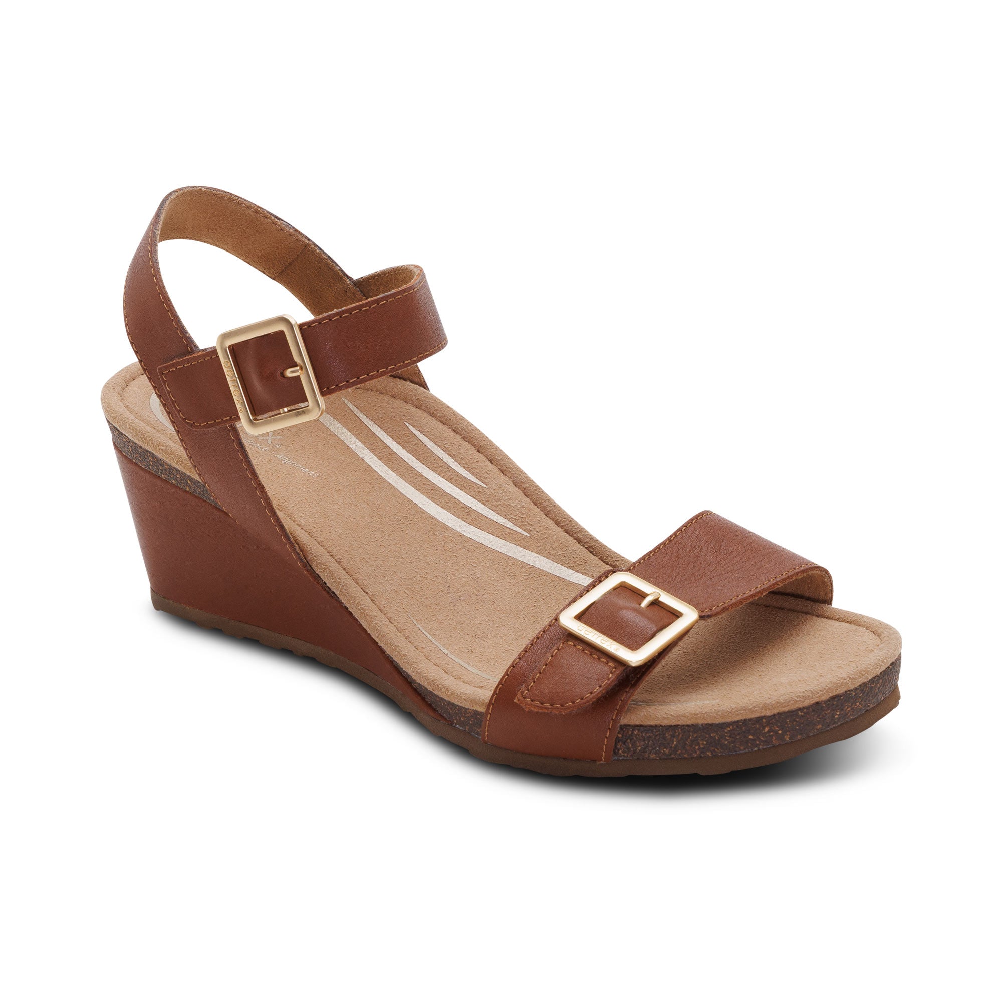 エリ45 Naomi Platform Wedge - Chilli – aetrex