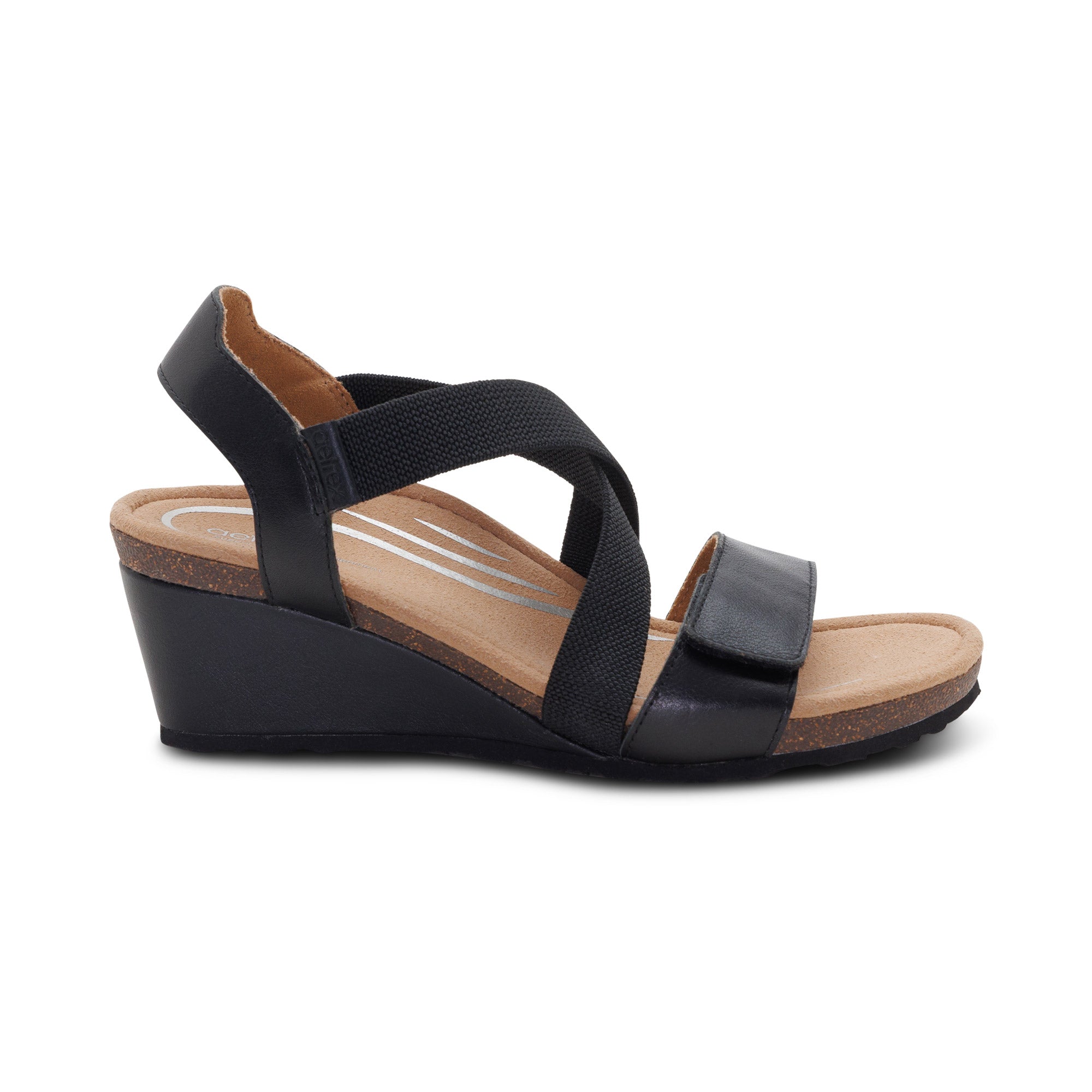 Kathy Platform Wedge Right Angle #color_black