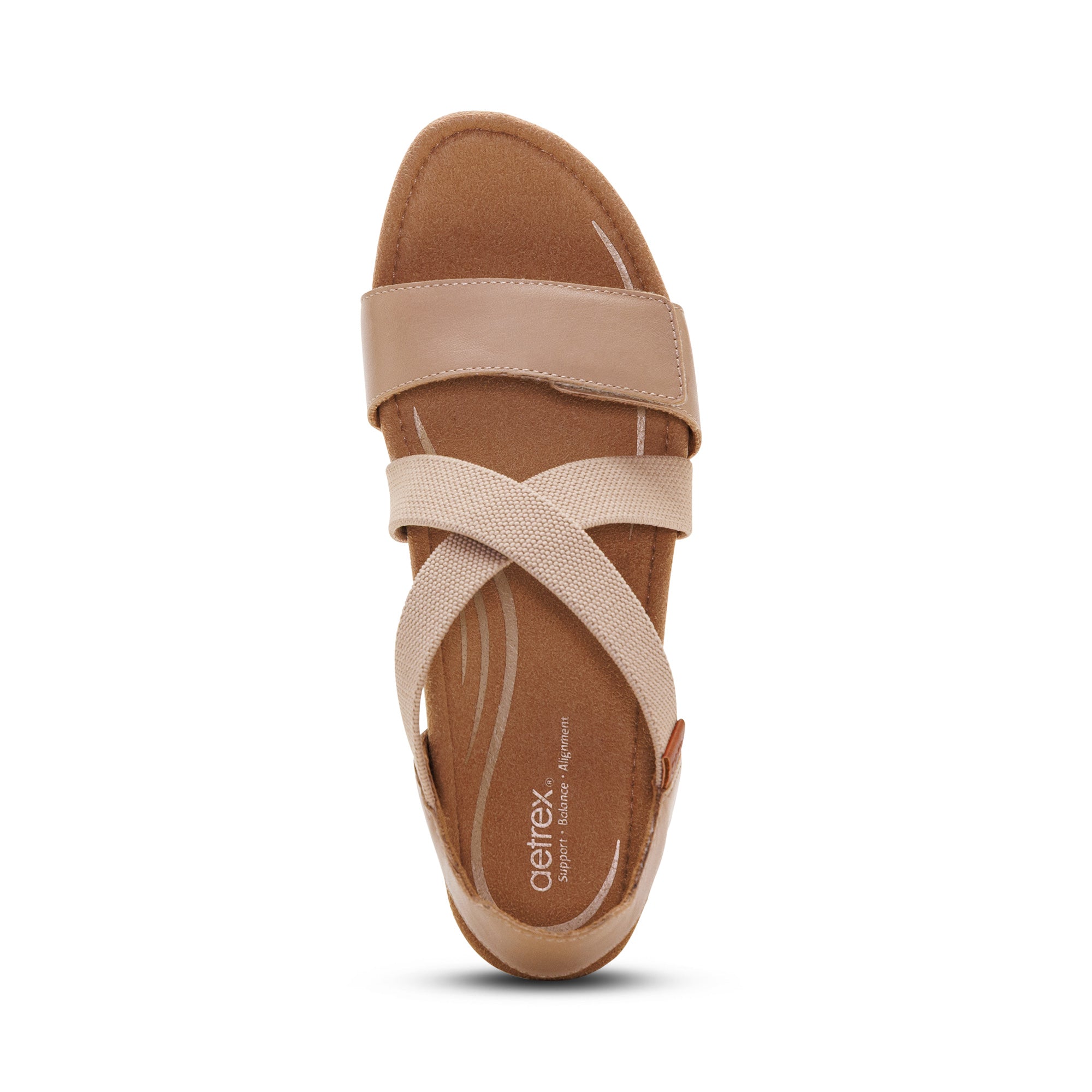 Kathy Platform Wedge #color_oat milk
