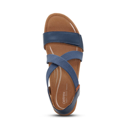 Kathy Platform Wedge #color_navy