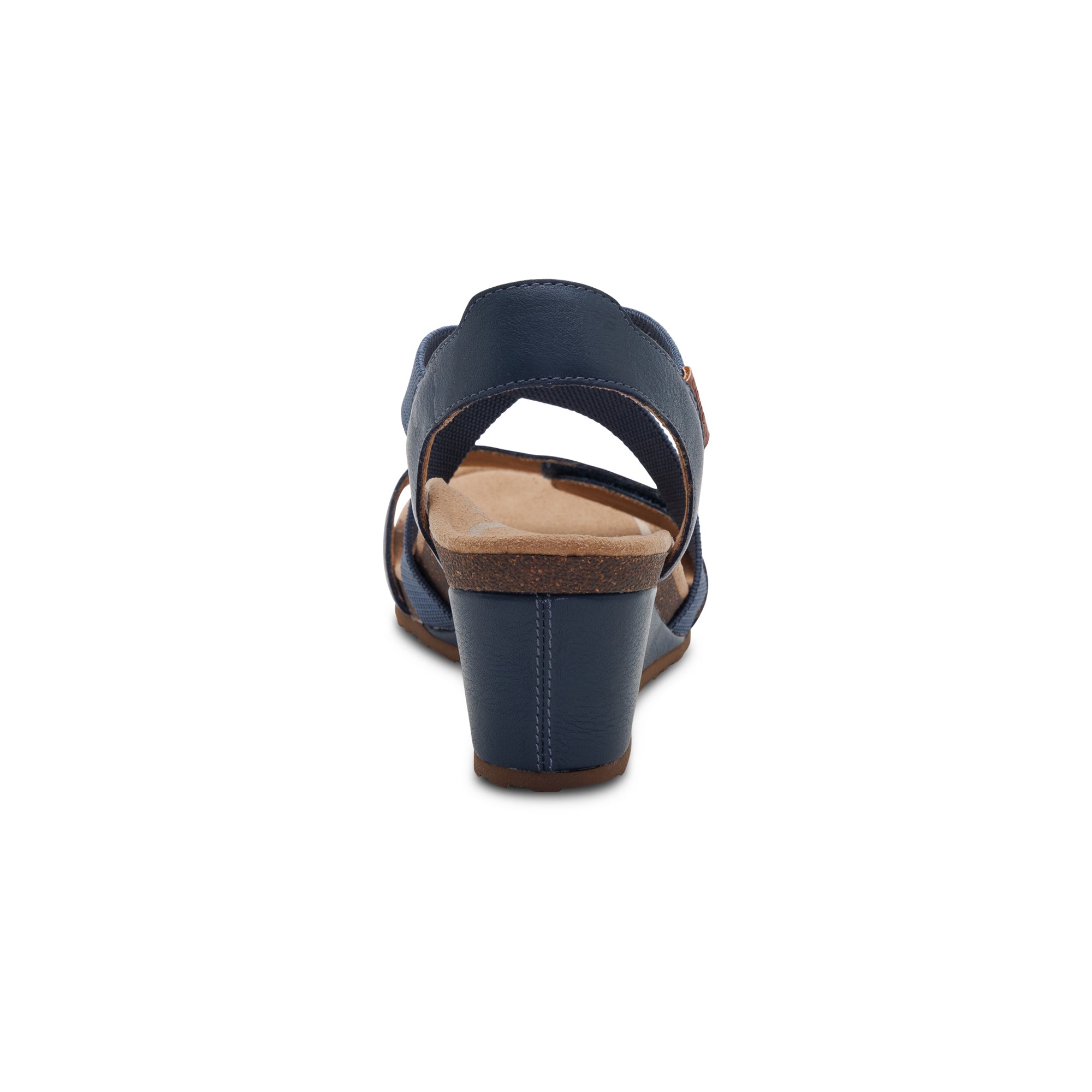 Kathy Platform Wedge - Navy – aetrex