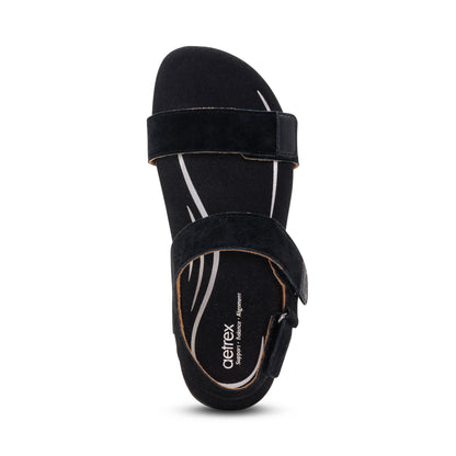 Leslie Arch Support Sandal #color_black