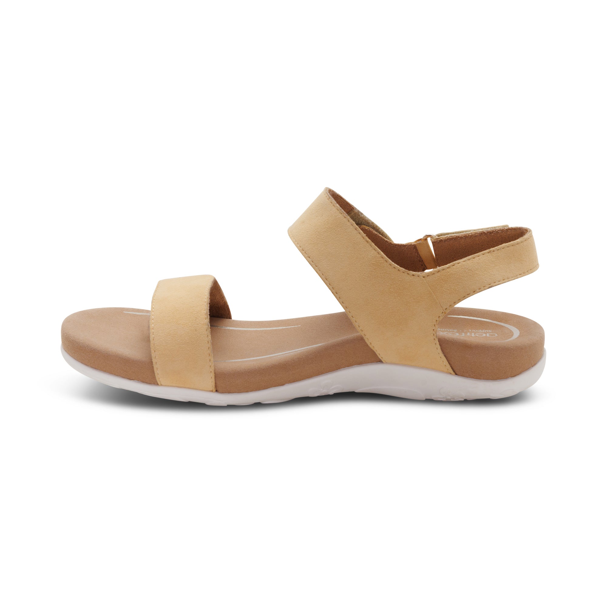 Leslie Arch Support Sandal - Butter – aetrex