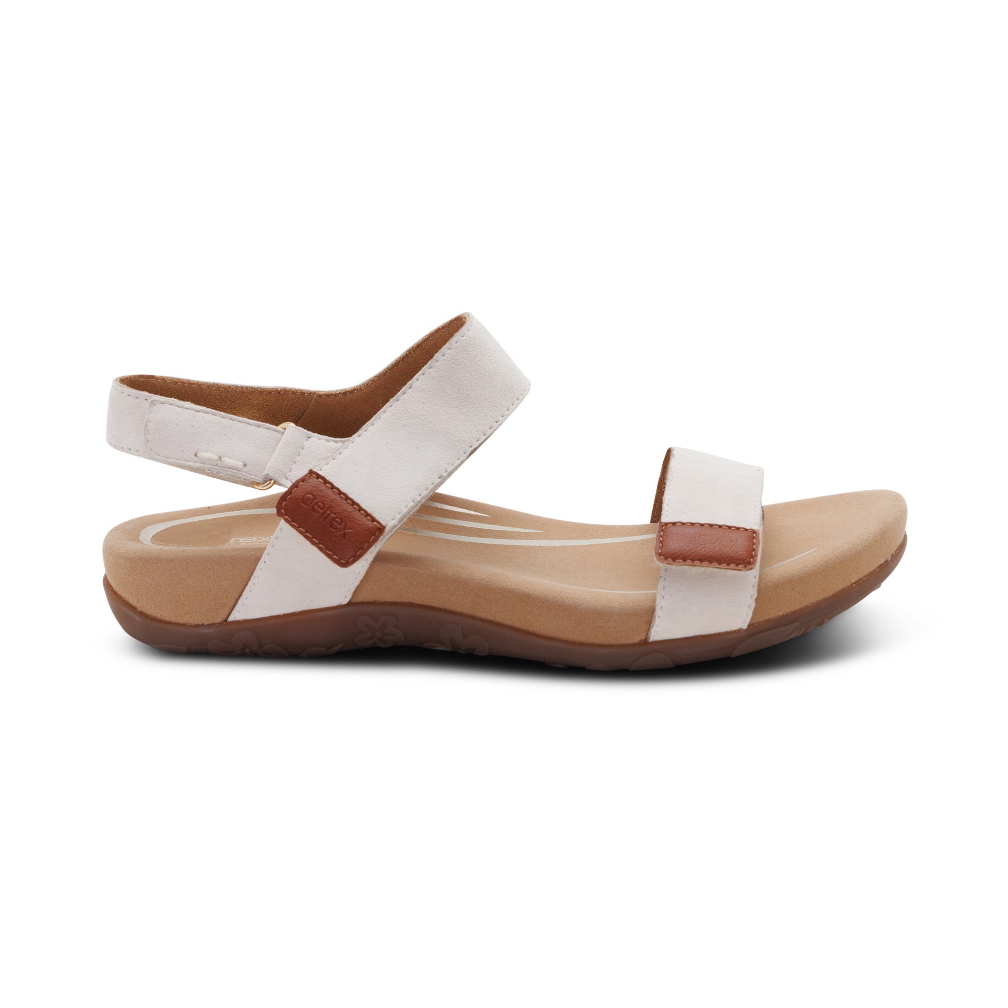 Leslie Arch Support Sandal - Chalk – aetrex