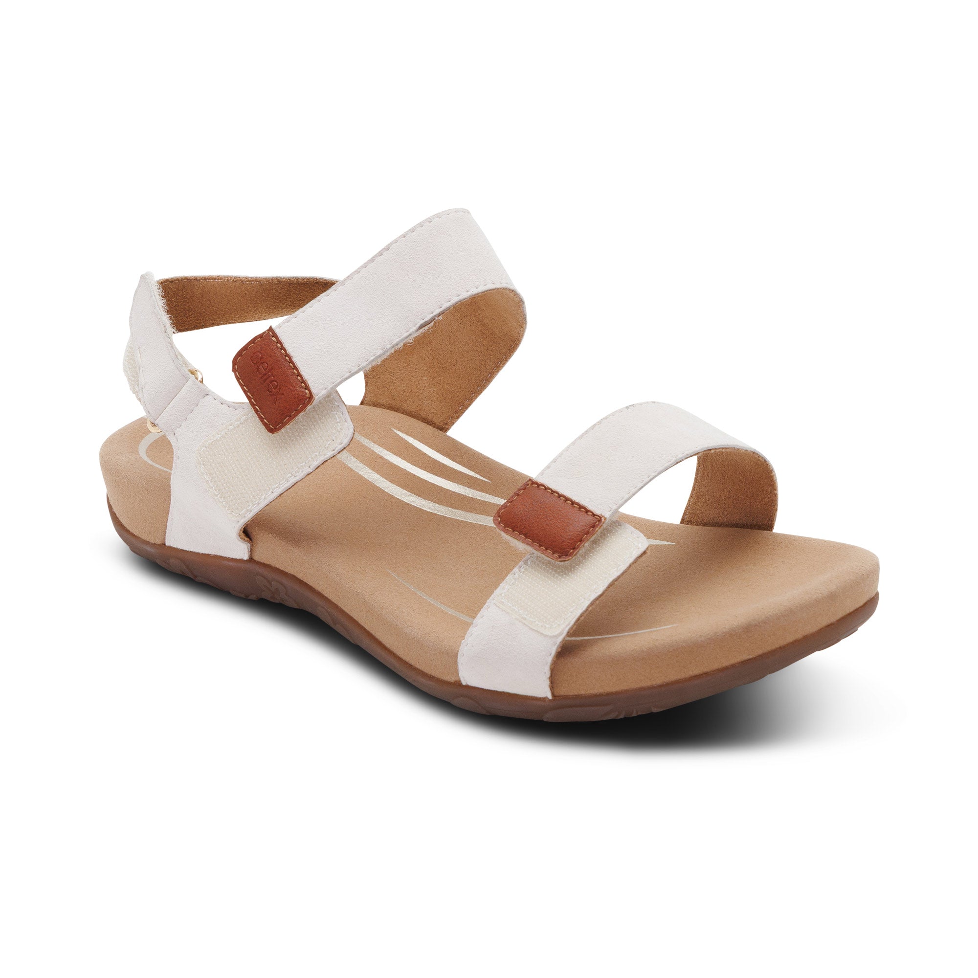 Leslie Arch Support Sandal - Chalk – aetrex