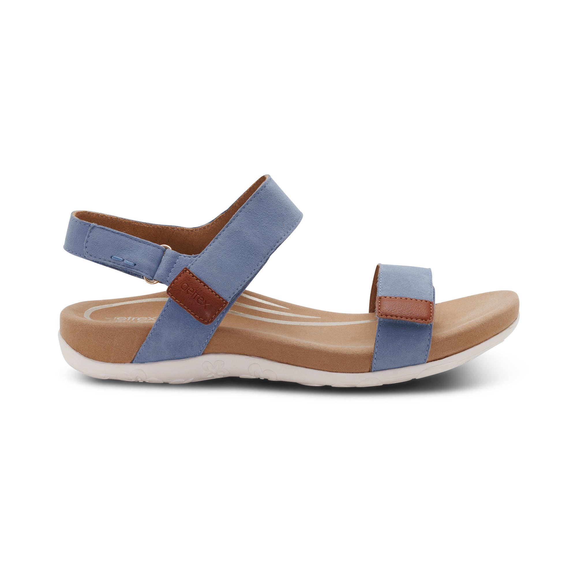 Leslie Arch Support Sandal - Sky Blue – aetrex