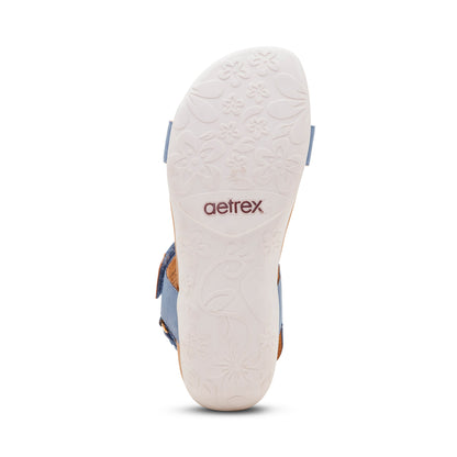 Leslie Arch Support Sandal #color_sky blue