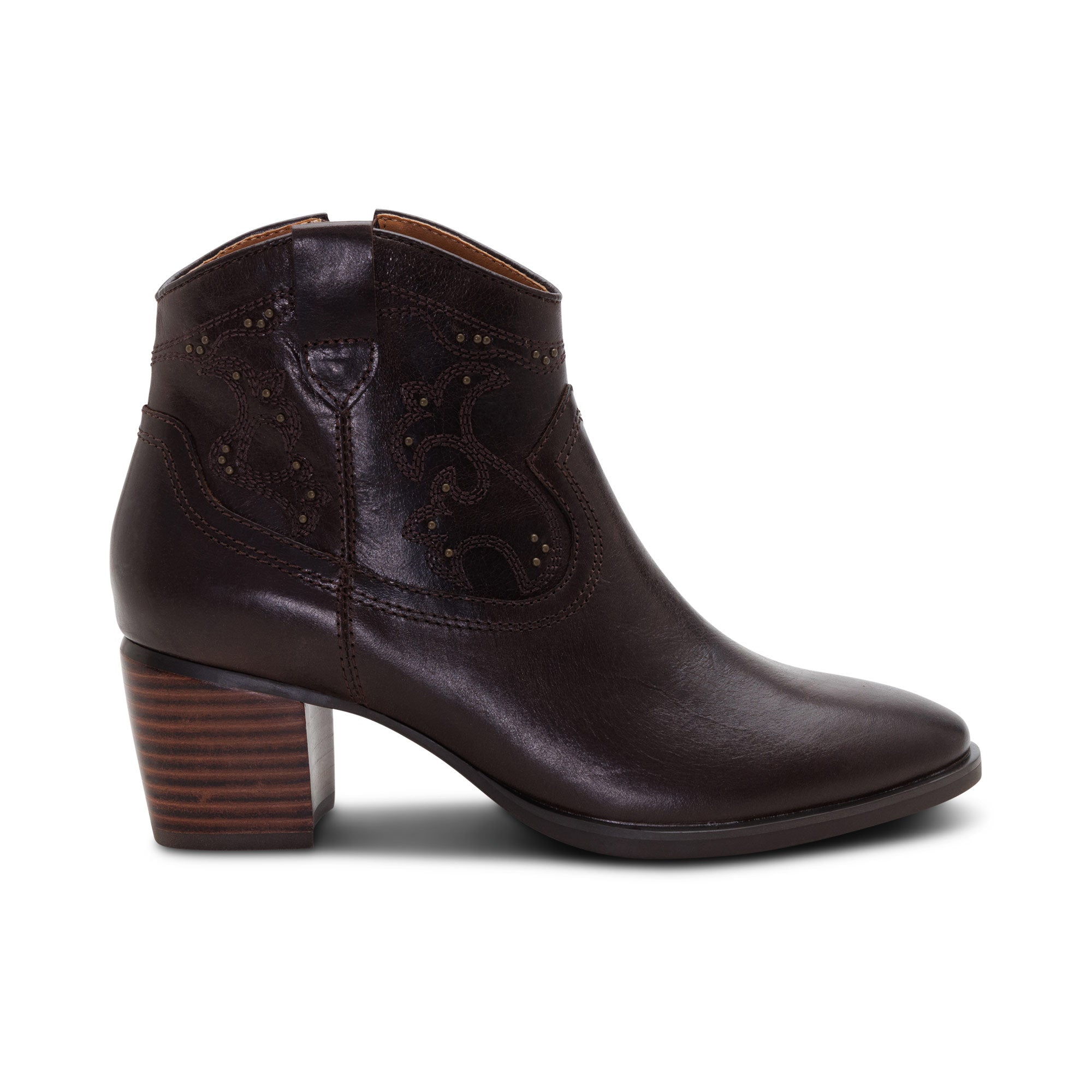 Reagan Ankle Boot right Angle #color_dark brown