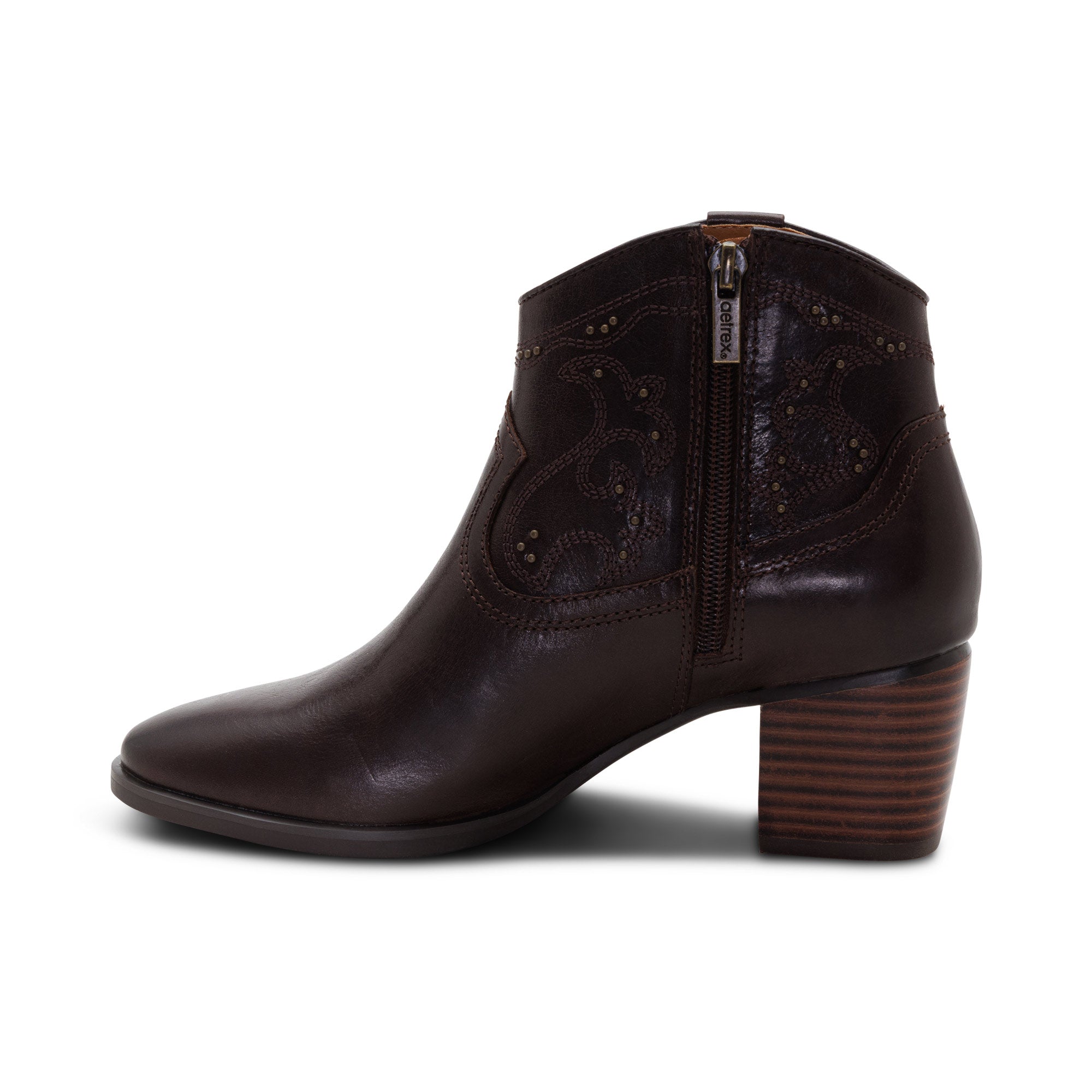 Reagan Ankle Boot left Angle #color_dark brown
